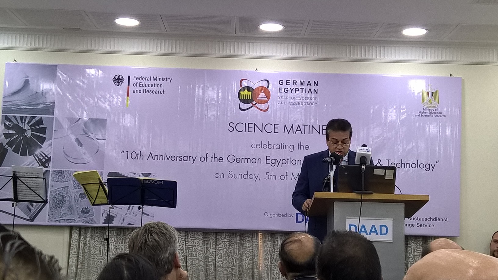 the 10th anniversary of the German Egyptian Year of Science & Technology